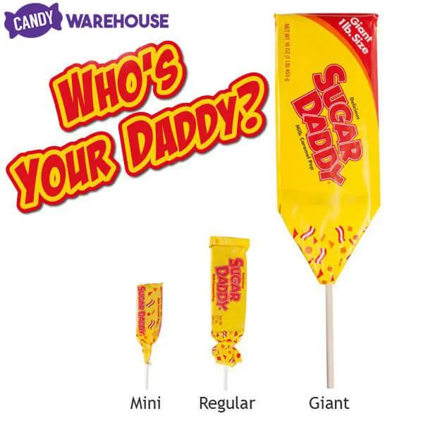 Sugar Daddy Giant 1-Pound Caramel Pop - Image 5