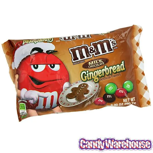 Gingerbread M&M's Candy: 9.9-Ounce Bag - Image 3
