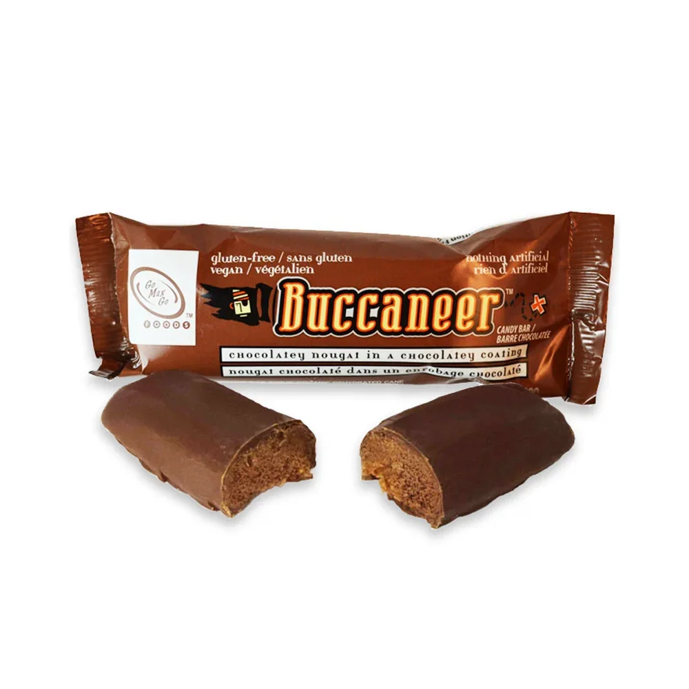 Go Max Go Buccaneer Vegan Candy Bar: 12-Piece Box