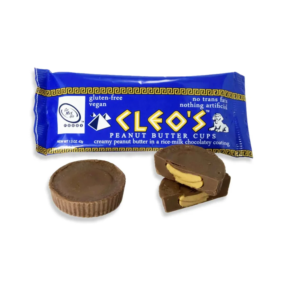 Go Max Go Cleo’s Vegan Peanut Butter Cups: 12-Piece Box