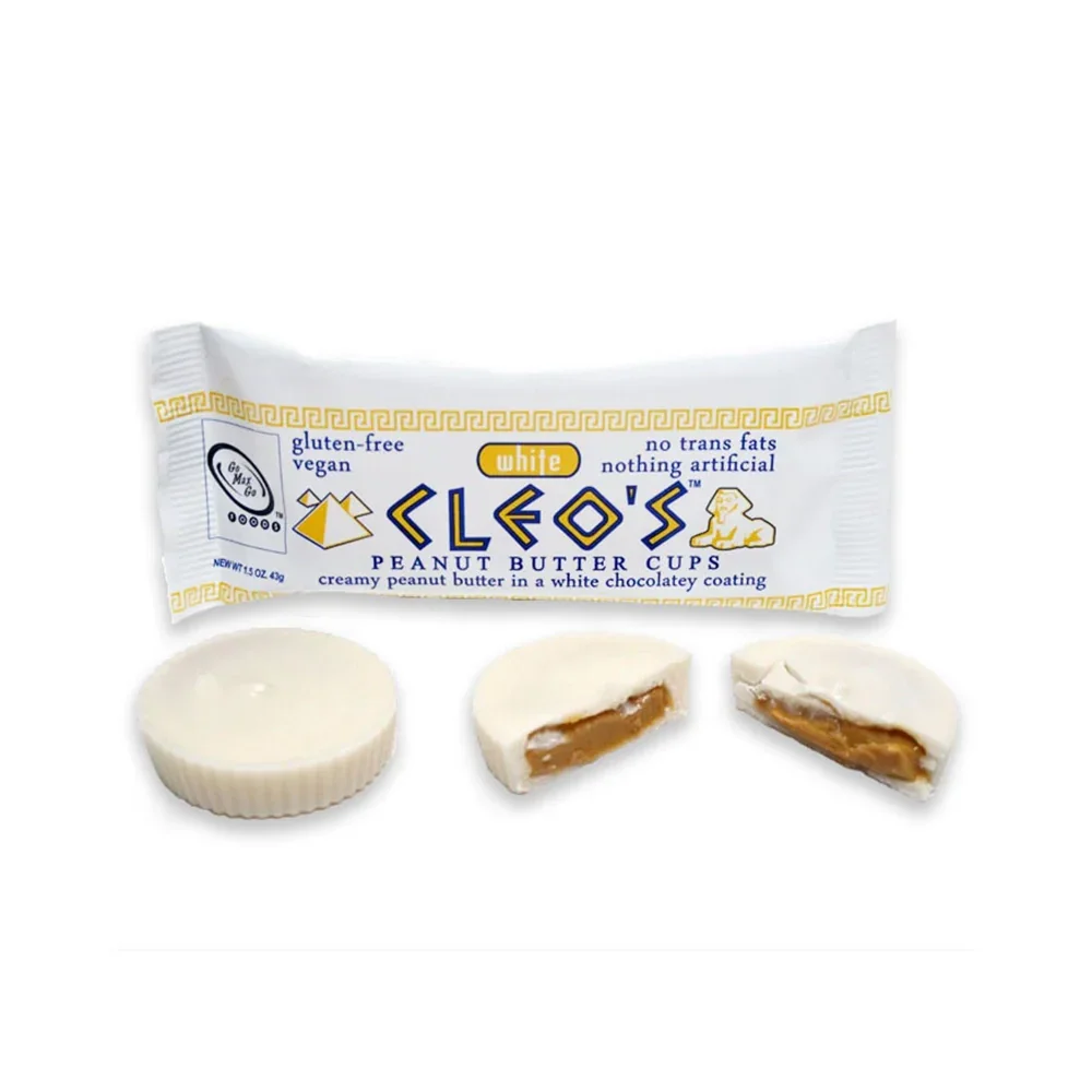 Go Max Go Cleo’s White Peanut Butter Cups: 12-Piece Box