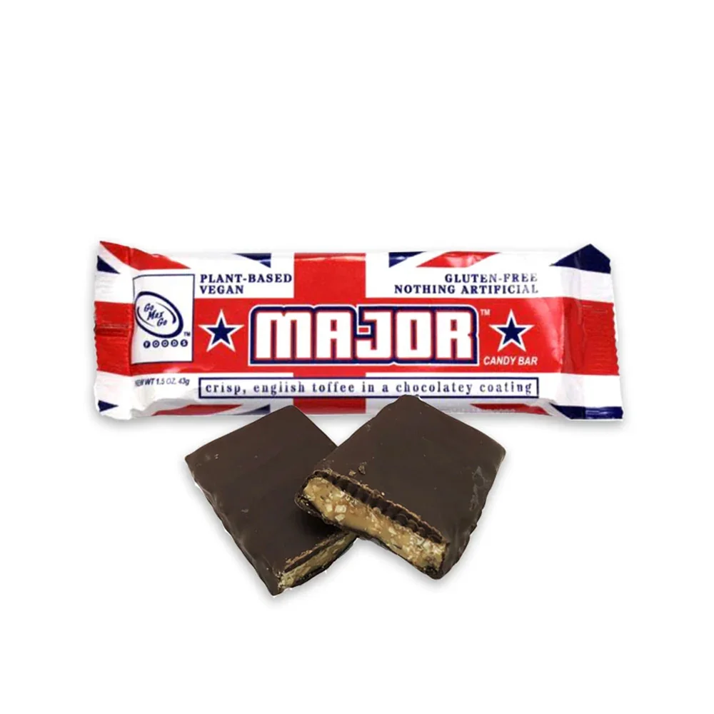 Go Max Go Major Vegan Candy Bar: 12-Piece Box