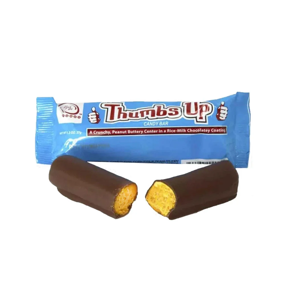 Go Max Go Thumbs Up Vegan Candy Bar: 12-Piece Box