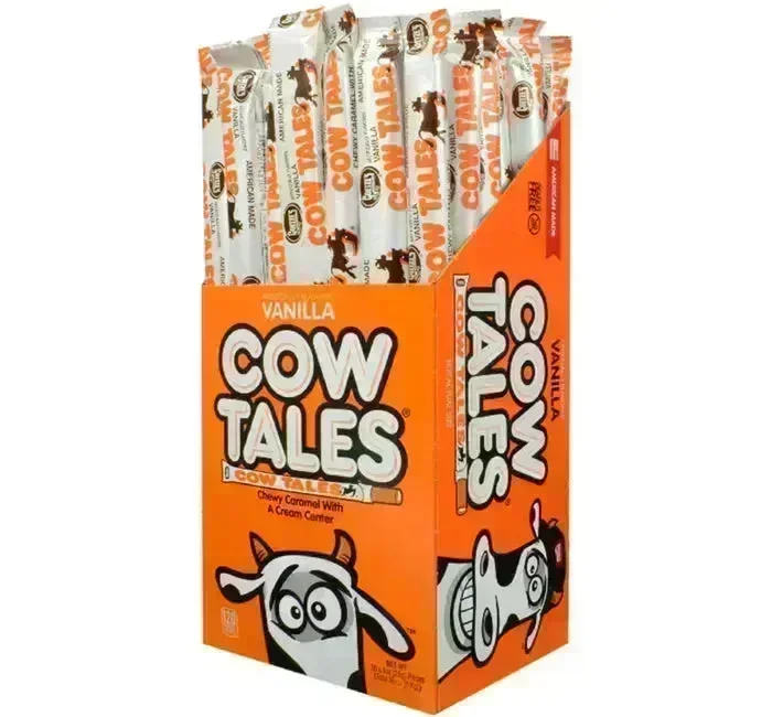 Goetze's Cow Tales Caramel & Cream Sticks: 36-Piece Box