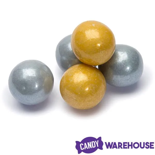 Gumballs Color Combo - Gold and Silver: 4LB Box - Image 3
