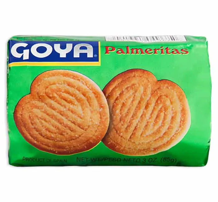 Goya Palmerita Cookies: 8-Piece Box