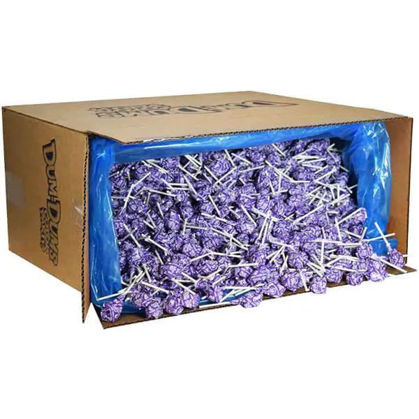 Dum Dums Purple Party Pops - Grape: 5LB Bag - Image 4