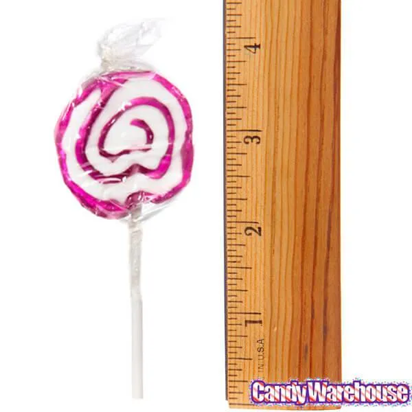 Hypno Pops Petite Swirled Lollipops - Grape: 100-Piece Bag - Image 5