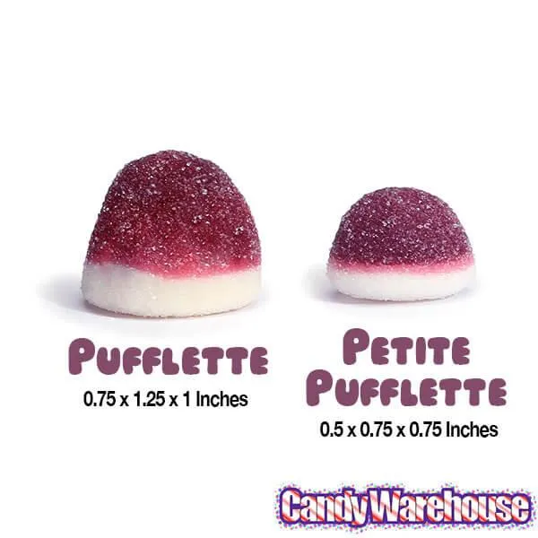 Petite Pufflettes Gummy Bites - Grape: 5LB Bag - Image 3