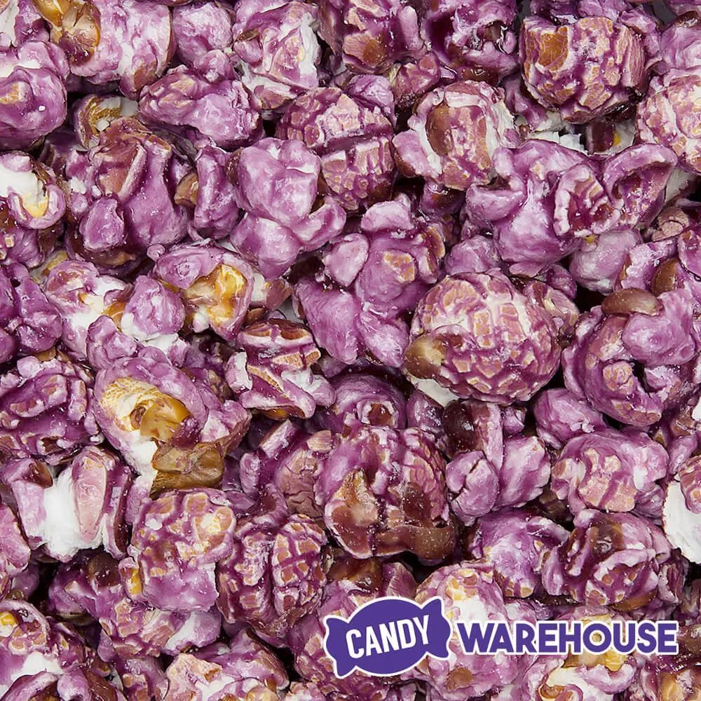 Purple Candy Coated Popcorn - Grape: 1-Gallon Bag - Image 3