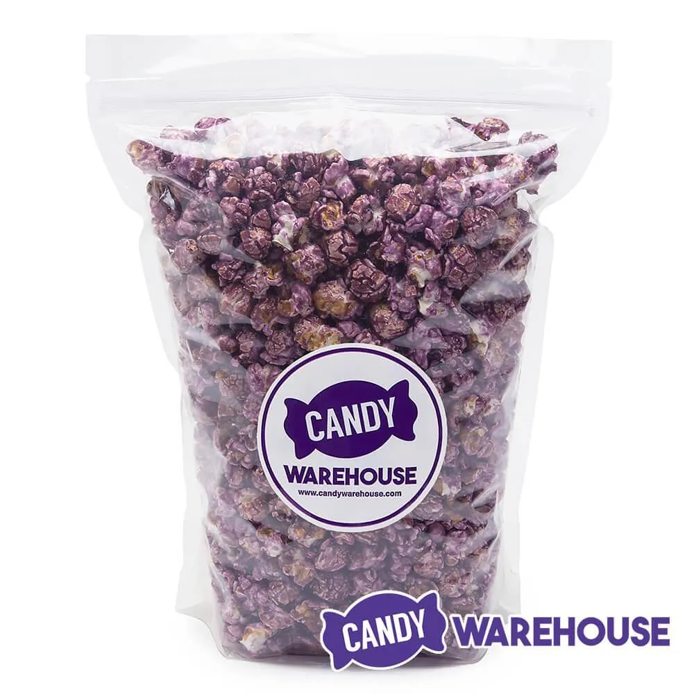 Purple Candy Coated Popcorn - Grape: 1-Gallon Bag - Image 4
