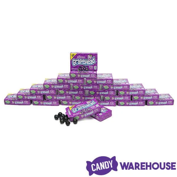 Grapehead Candy Mini Packs: 24-Piece Box - Image 3
