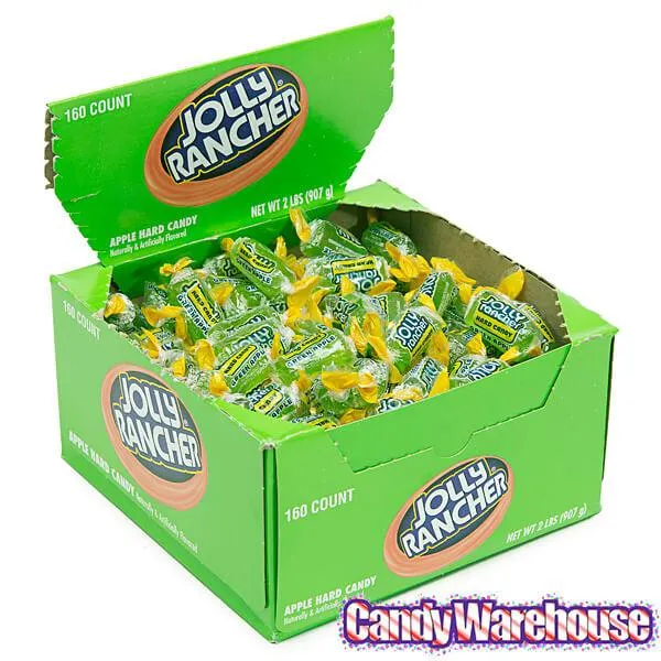 Jolly Rancher Hard Candy - Green Apple: 160-Piece Box - Image 3