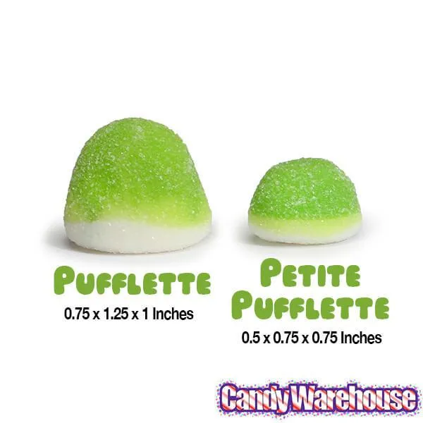 Petite Pufflettes Gummy Bites - Green Apple: 16-Ounce Bag - Image 4