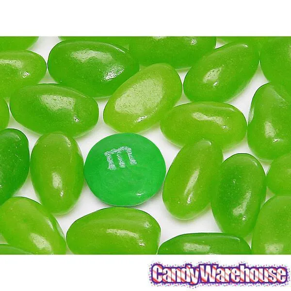 Teenee Beanee Jelly Beans - Green Apple: 5LB Bag - Image 2