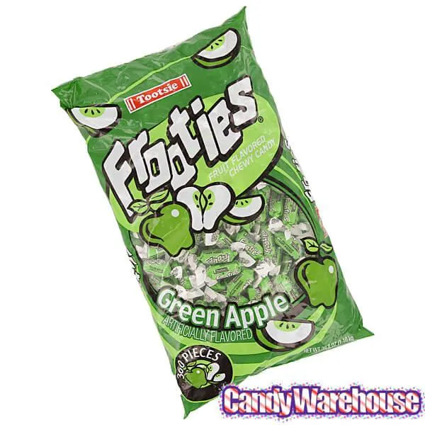 Tootsie Roll Frooties Candy - Green Apple: 360-Piece Bag - Image 3