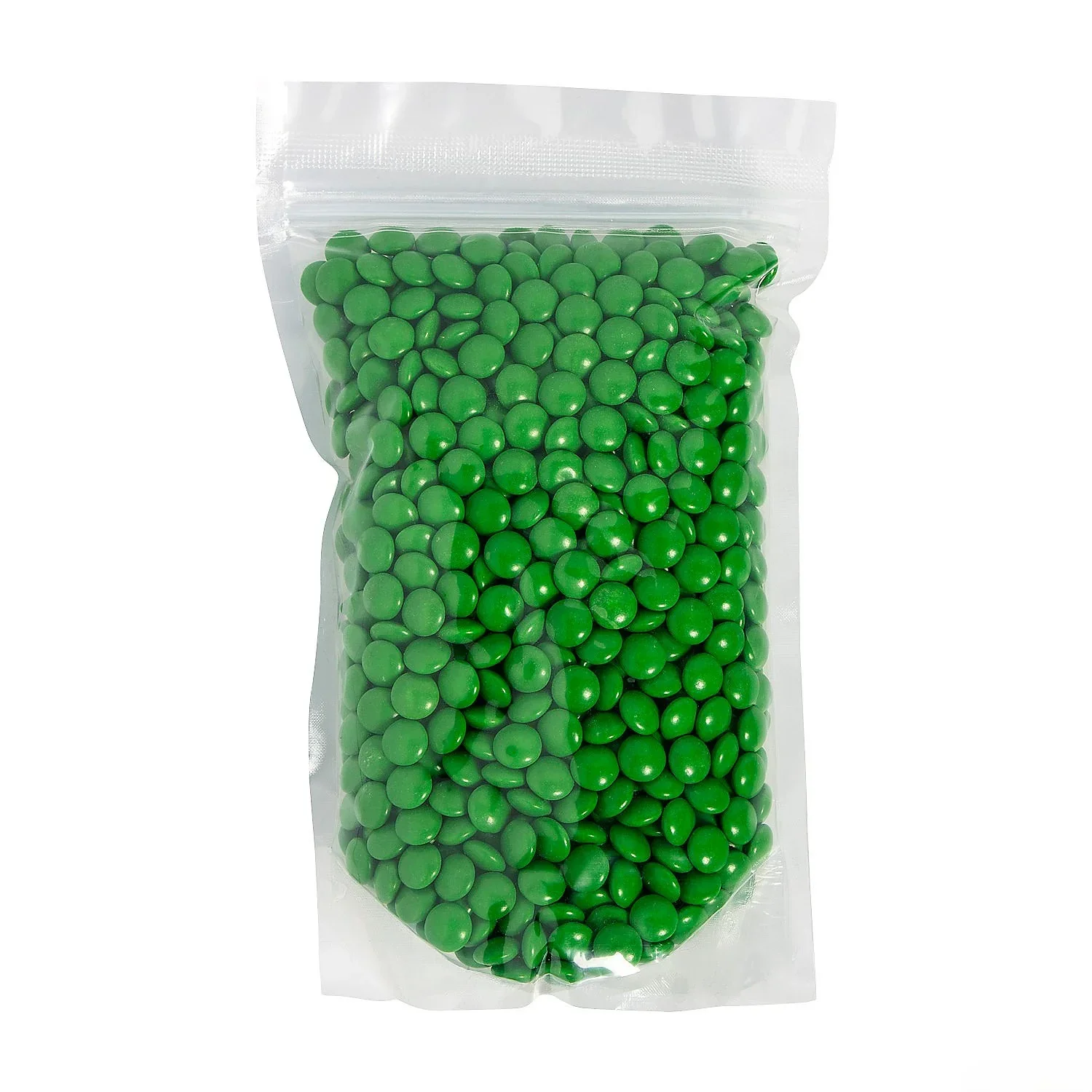 Milk Chocolate Gems - Green: 2LB Bag - Image 4