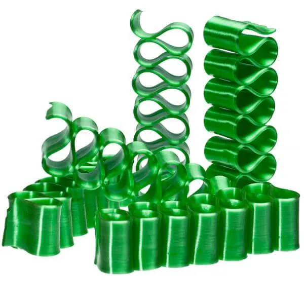 Old Fashioned Thin Ribbon Candy - Green: 8-Piece Box