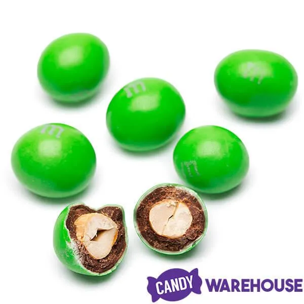 Peanut M&M's Milk Chocolate Candy - Green: 10-Ounce Bag - Image 3