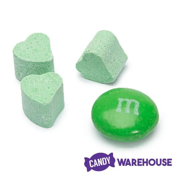 Tiny Sugar Candy Hearts - Green: 1.5LB Jar - Image 2
