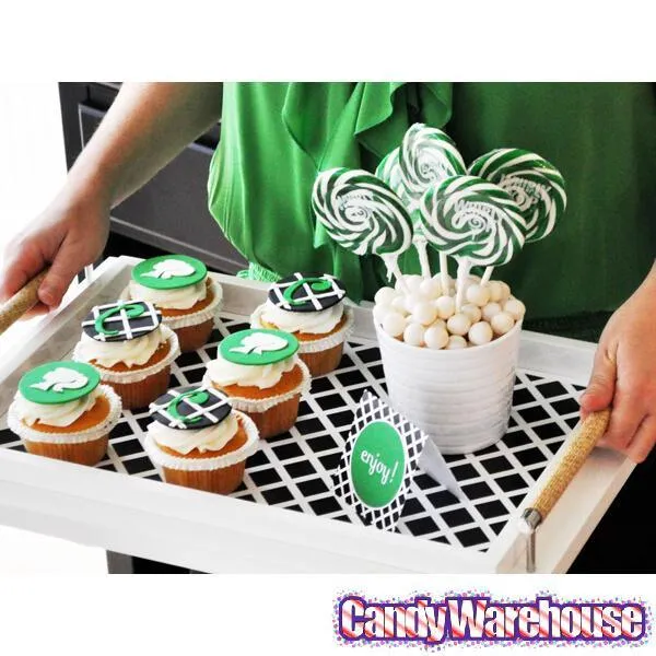 Whirly Pop 1.5-Ounce Swirl Suckers - Green: 24-Piece Display - Image 5