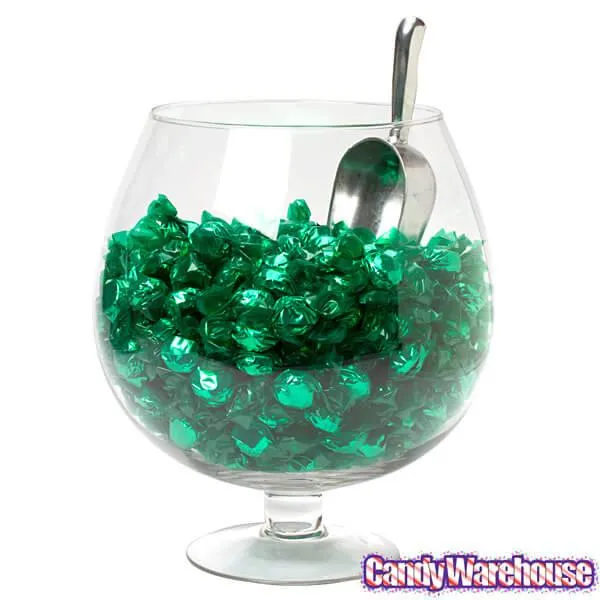 Wrapped Hard Candy Ovals - Green - Lime: 5LB Bag - Image 3