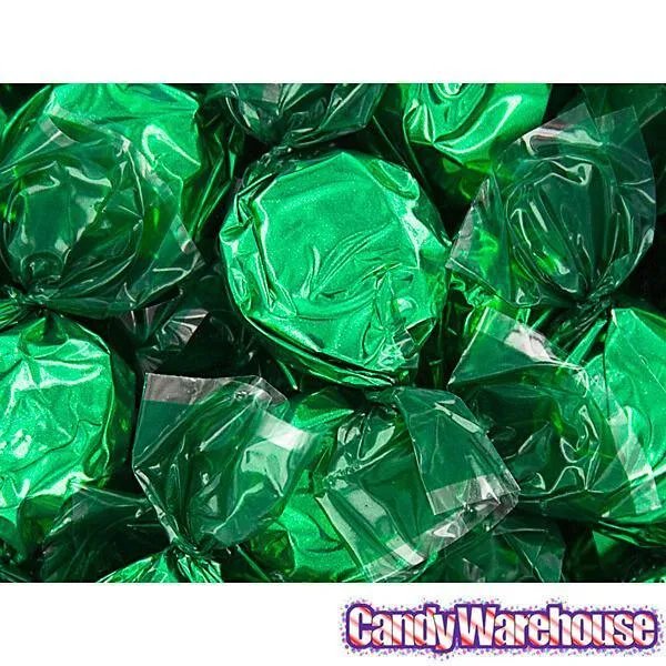 Wrapped Hard Candy Ovals - Green - Lime: 5LB Bag - Image 4