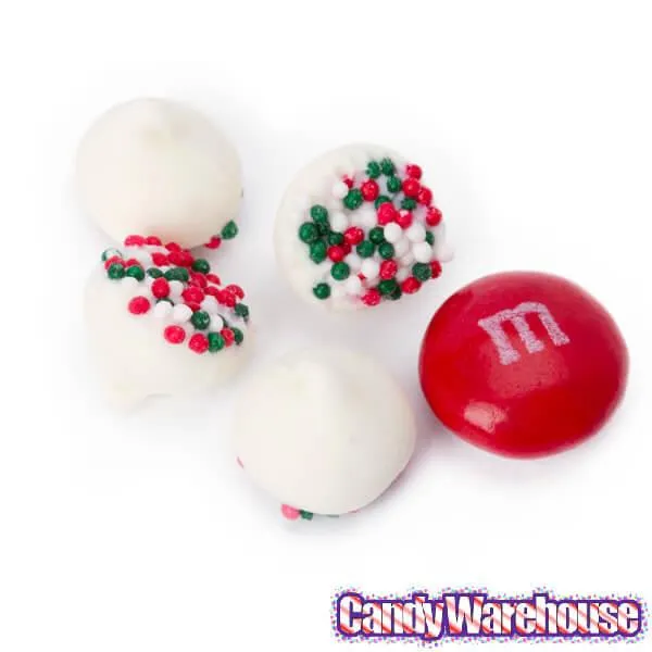 Guittard Petite White Chocolate Chips with Christmas Nonpareils: 5LB Bag - Image 3