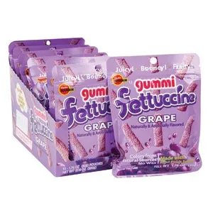 Gummi Fettuccine Grape: : 10-Piece Box - Image 3