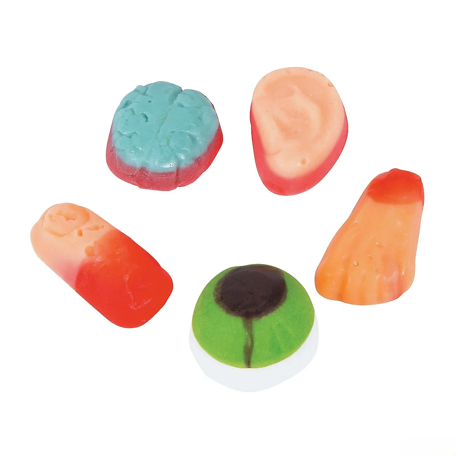 Gummy Body Parts Candy: 50-Piece Bag - Image 2