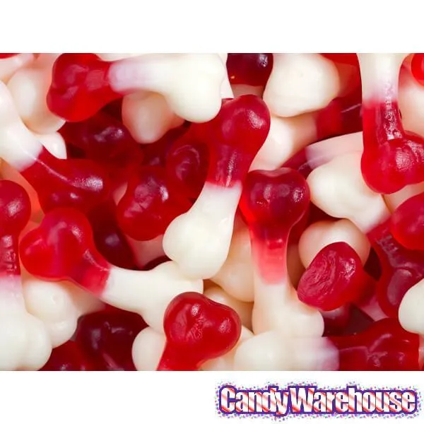 Gummy Bones Candy: 5LB Bag - Image 3