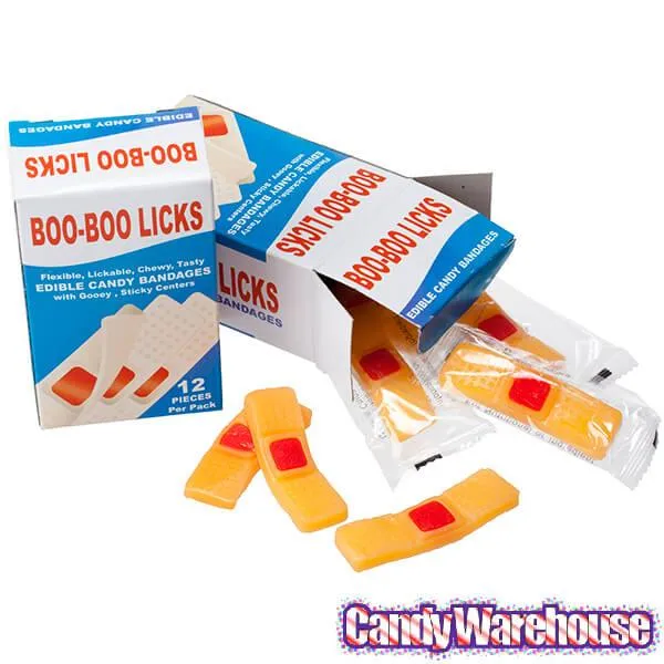 Gummy Boo Boos Candy Scabs 12-Piece Packs: 6-Piece Box - Image 2