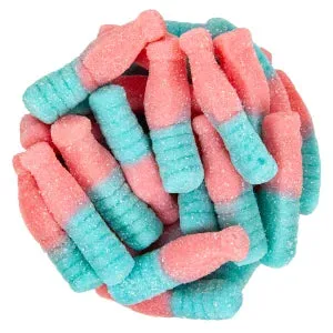 Gummy Bubblegum Bottles Candy: 5LB Bag - Image 2