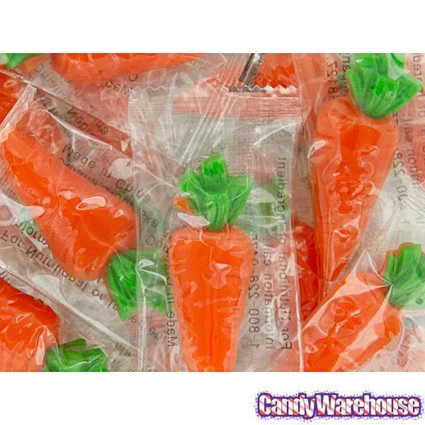 Gummy Carrots Packets: 48-Piece Bag - Image 2