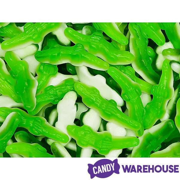 Gummy Crocodiles Candy: 5LB Bag - Image 4