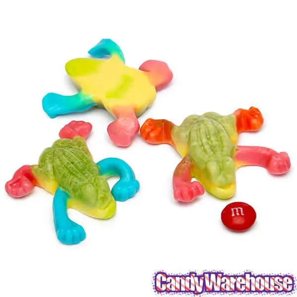Gummy Dual Flavor Rainforest Tropical Frogs: 1KG Bag - Image 6