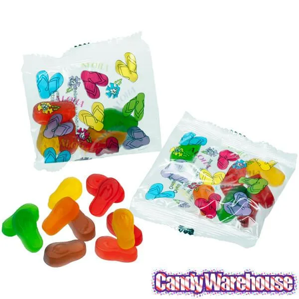 Gummy Flip Flops Candy Packs: 20-Piece Bag - Image 2