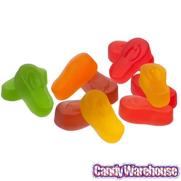 Gummy Flip Flops Candy Packs: 20-Piece Bag - Image 3