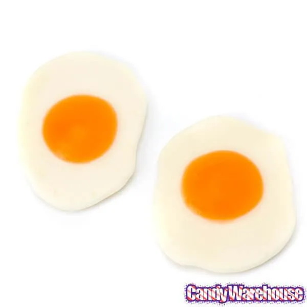 Gummy Fried Eggs Candy: 2KG Bag - Image 3