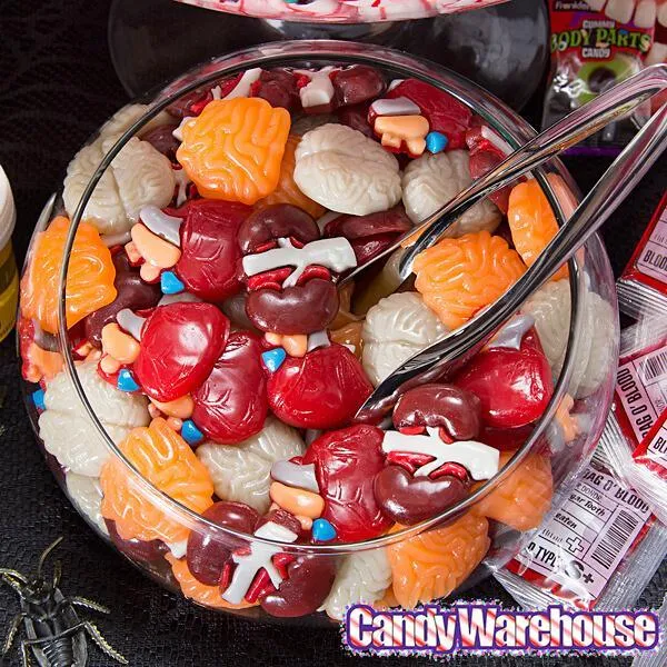 Gummy Internal Organs Candy: 38-Piece Bag - Image 2