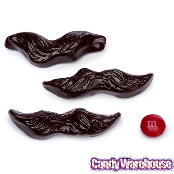 Gummy Mustaches Candy: 3KG Bag - Image 2
