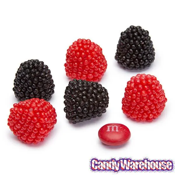 Gummy Raspberries Candy: 5LB Bag - Image 2