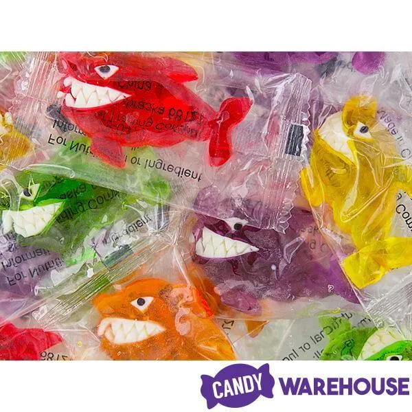 Gummy Sharks with Teeth: 38-Piece Bag - Image 2