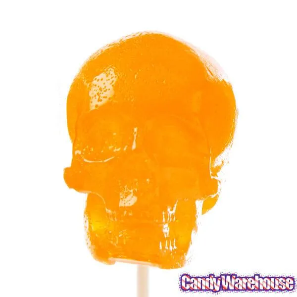 Gummy Skulls on a Stick Assortment: 4-Piece Box - Image 6