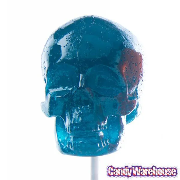 Gummy Skulls on a Stick Assortment: 4-Piece Box - Image 7