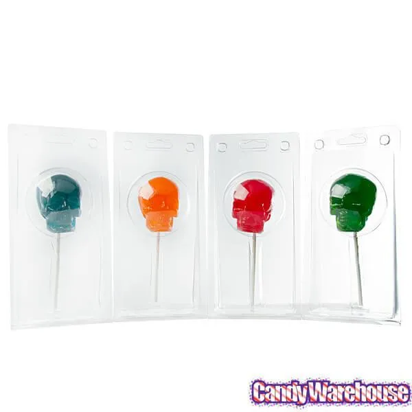 Gummy Skulls on a Stick Assortment: 4-Piece Box - Image 9