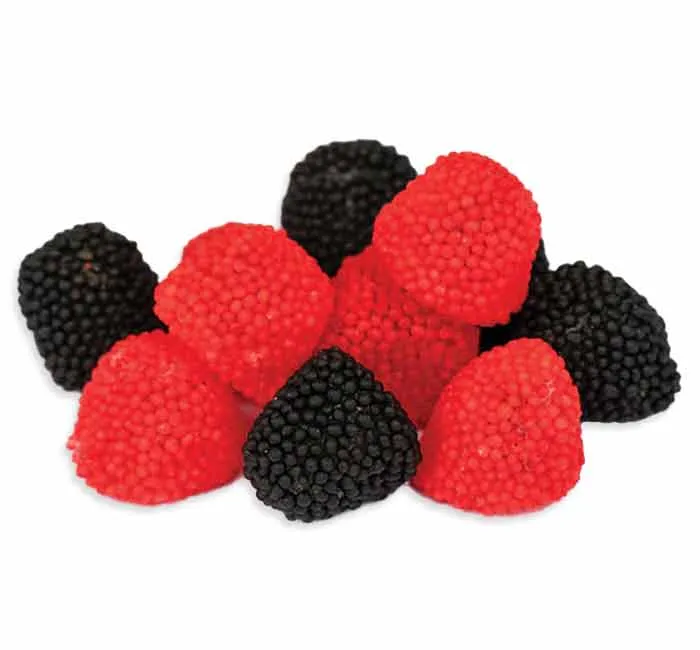 Gustaf's Black & Red Berries: 4.4LB Bag