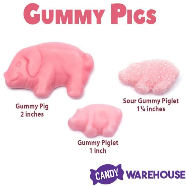 Gustaf's Pink Gummy Pigs: 3KG Bag - Image 3