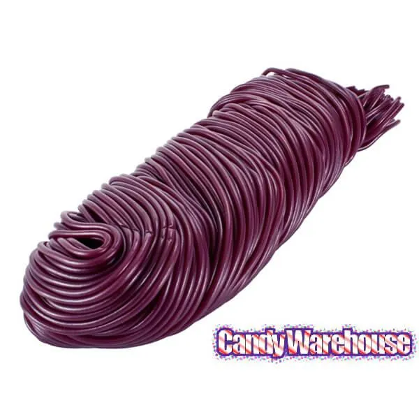 Gustaf's Purple Grape Licorice Laces Candy: 2LB Bag - Image 2