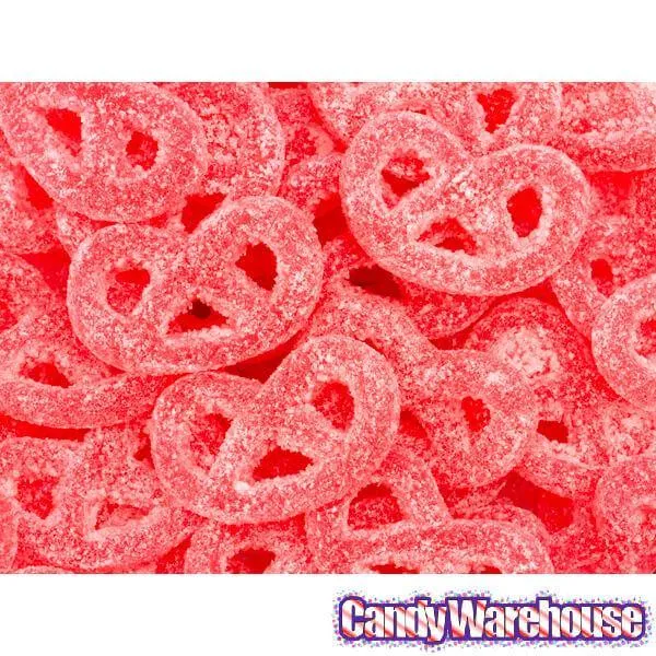 Gustaf's Red Raspberry Jelly Pretzels Candy: 3KG Bag - Image 3
